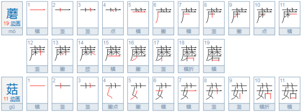 蘑菇的拼音