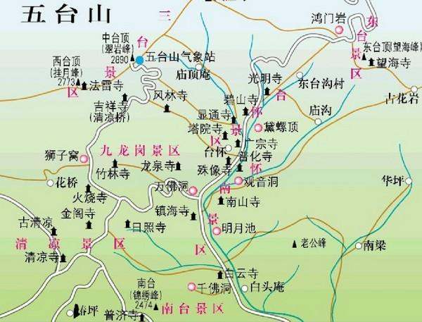 五台山在哪 五台山在什么地方？ 