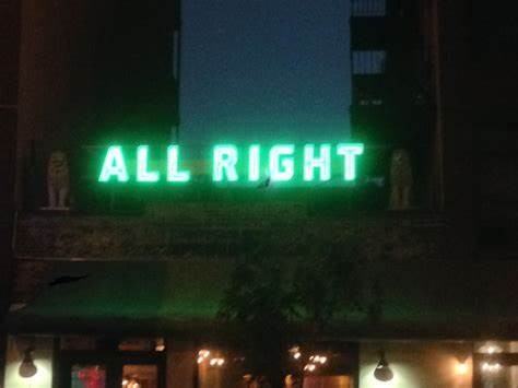 allright all right是什么意思？ 