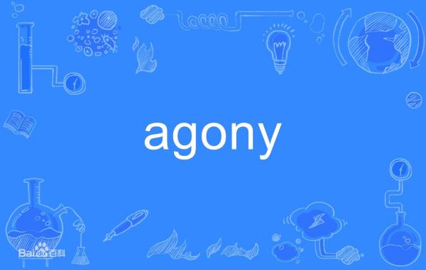 agony是什么意思中文 agony是什么意思啊 